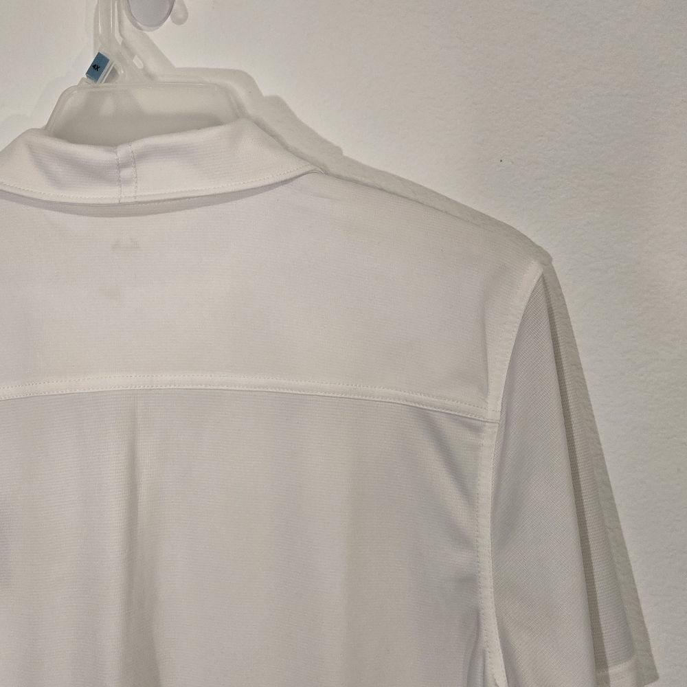 Ole Miss White Polo Shirt Size Large - Picture 7 of 9